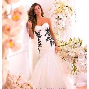 Jasmine Collection mermaid style wedding gown